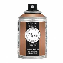 Μεταλλικό Χρώμα Νερού Fleur Metallic Spray Aston Copper 100ml